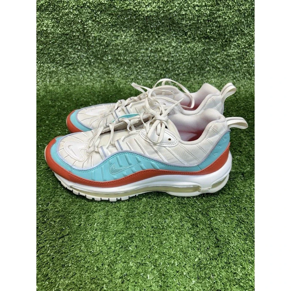Nike Air Max 98 SE Cosmic Clay/Light Aqua Womens Shoes Sneakers Sz 9 AT6640 801